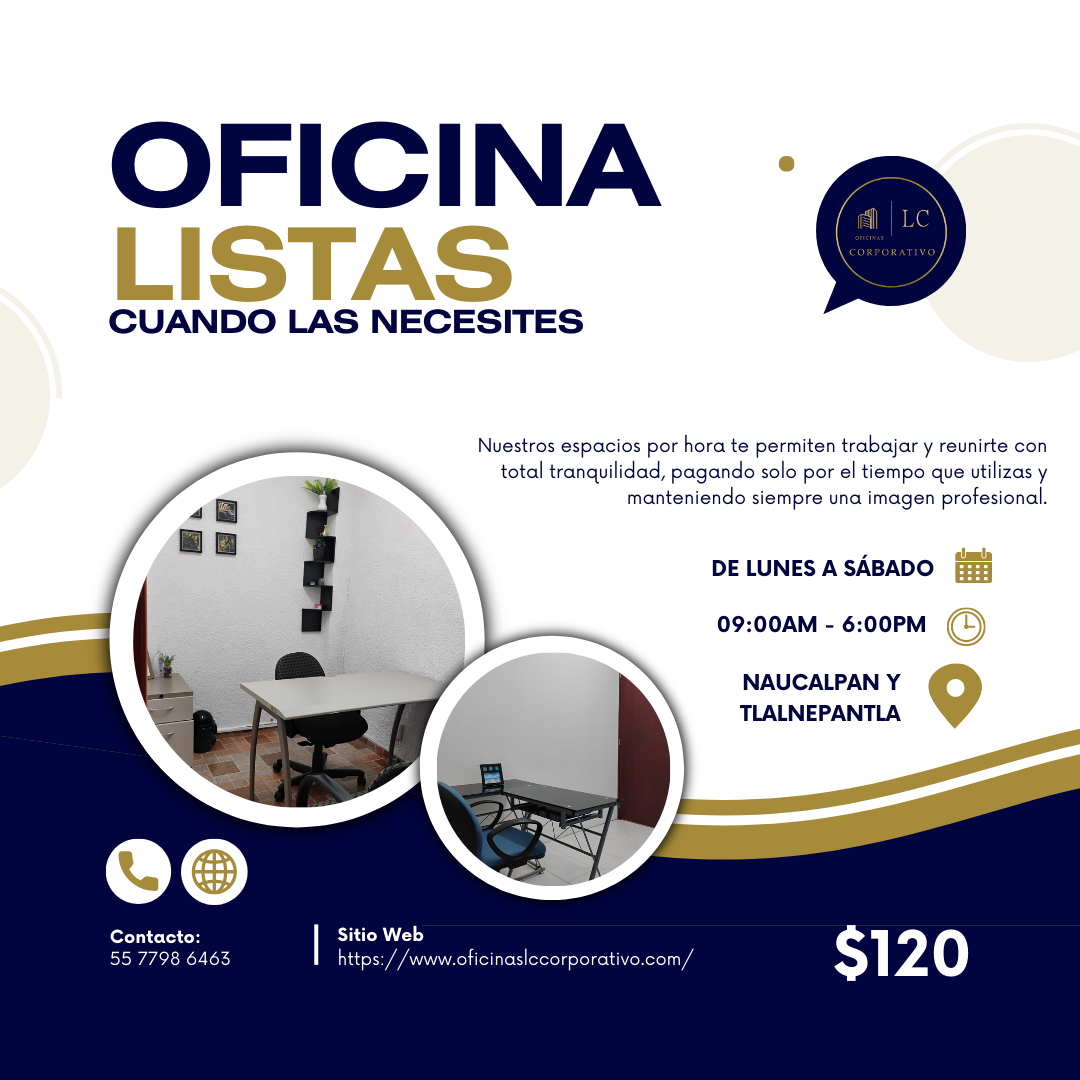 Alquiler de oficinas por hora