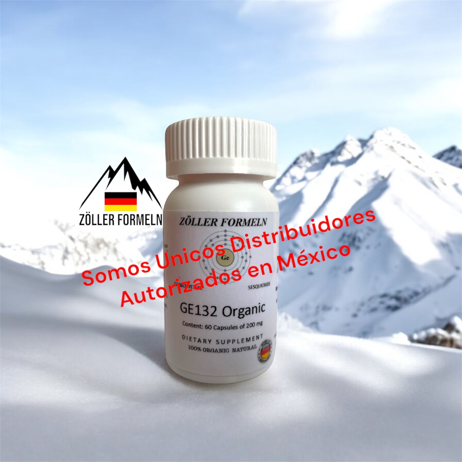 Germanio ORGANICO mantiene la vitalidad en el organismo